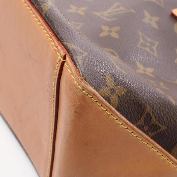 LOUIS VUITTON Brown Monogram Leather Shoulder Bag - Picture 9 of 11